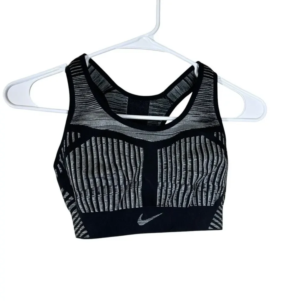 Nike FE/NOM FlyKnit Sports Bra Size XS